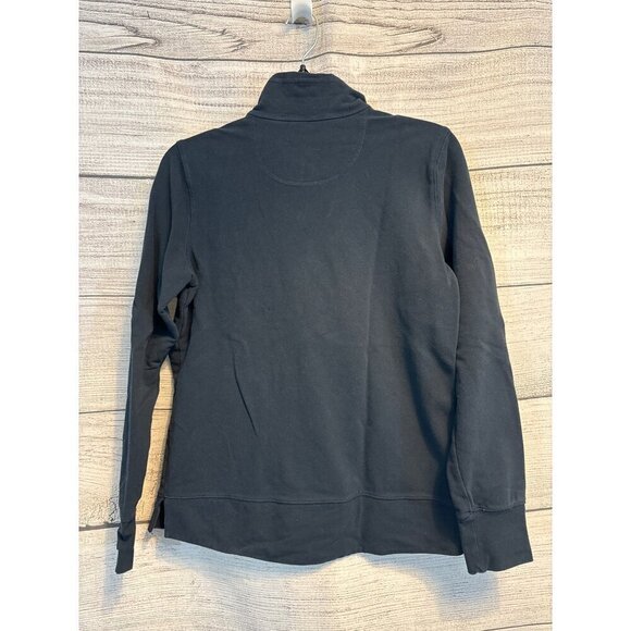 L.L. Bean Navy 1/4 Zip Pullover Sweatshirt Size XS Reg - Picture 3 of 3